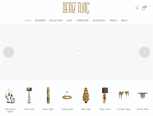 Tablet Screenshot of deniztunc.com